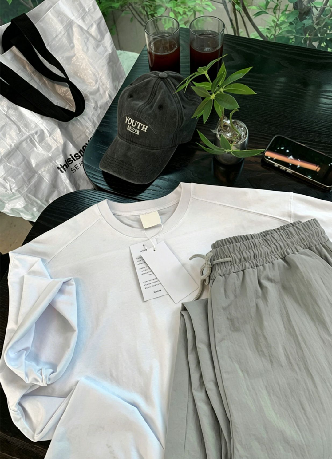 summer waterproof casual pants trendy /5color　NL2411　