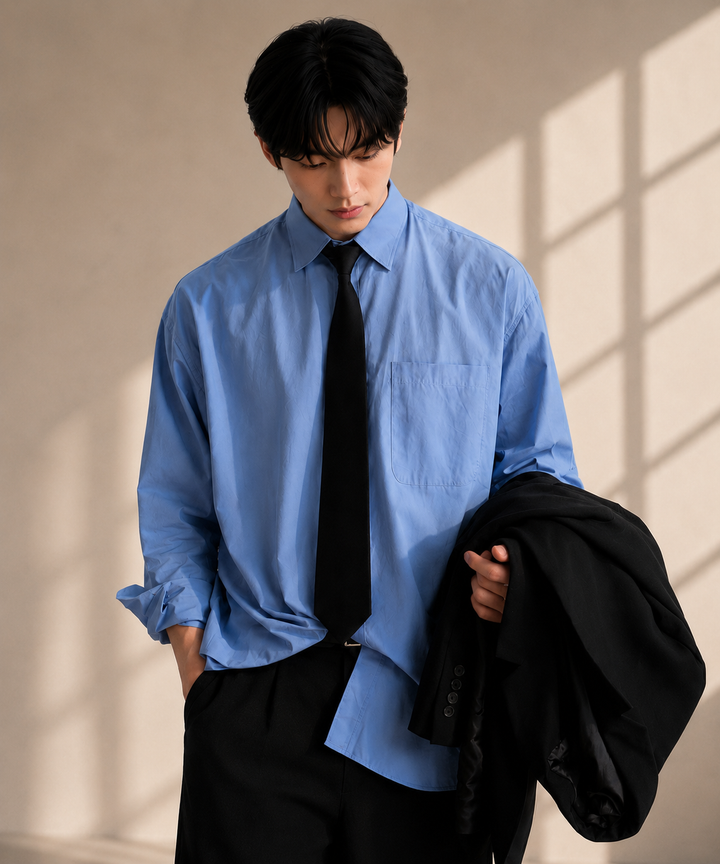 relax fit dress up shirt　NL2339