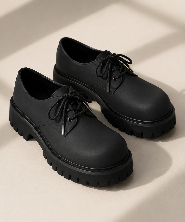chunky sole derby shoes　NL2013